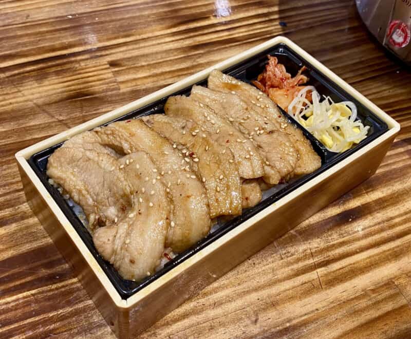 豚カルビ弁当｜いわきでテイクアウト・デリバリーならやきとり十八番 平店